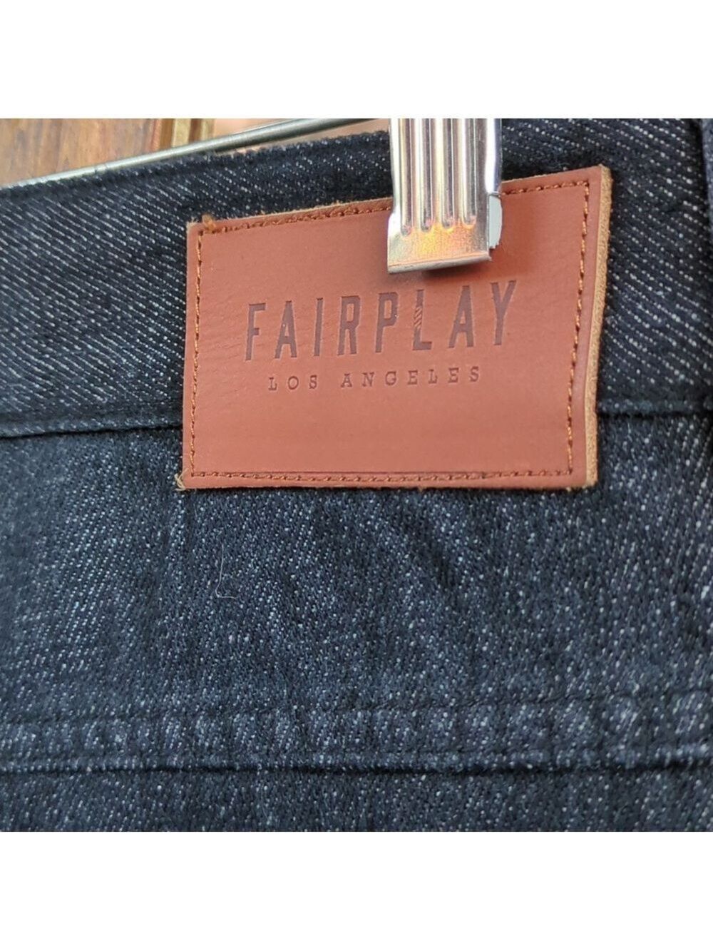 New FairPlay Mens pants waist 36", Dark Blue - Picture 5 of 6